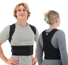 Perfect Posture Corrector With Adjustable Waistband and Breathable Mesh from Core Products